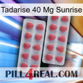 Tadarise 40 Mg Sunrise 19